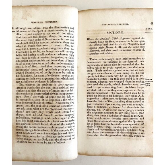 Barclay Works 1831 Georgian Era Leather Christian Labors Volume 3 Rare HC WHBS - Picture 5 of 5